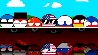 Incredibox Sprunki (COUNTRY FLAGS) Normal Version Vs Horror Version