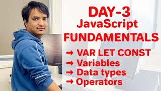 VAR LET CONST || Variable Data types and Operator in JavaScript || Day 3 || Readersnepal