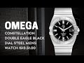 Omega Constellation Double Eagle Black Dial Steel Mens Watch 1513.51.00 | SwissWatchExpo