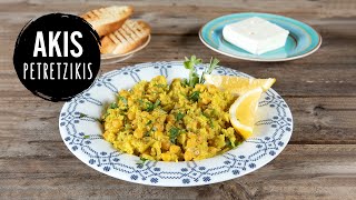 Greek-Style Chickpeas with Basmati Rice | Akis Petretzikis