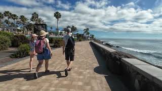 Realität Gran Canaria Maspalomas 26.1.25  Kanaren wegen 4-Meter-Wellen weiter in Vorwarnung