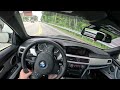 2008 bmw m3 manual e92 e93 pov test drive review