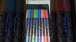 Doms Metallic Marker pens Unboxing #mrsmindvoice #trending #markerpen  #unboxing #doms #new #like