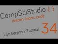 Java Beginner Programming Tutorial 34 2D Arrays