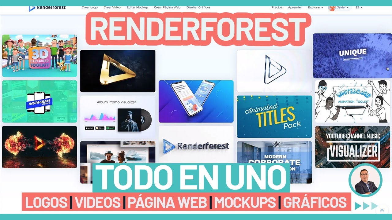 Cómo Crear Videos Animados Fácilmente Con Renderforest - YouTube