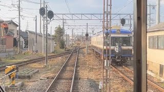 【前面展望】一畑電車 川跡→電鉄出雲市