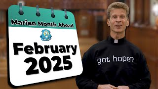 The Marian Fathers' Schedule for February 2025!