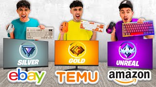 Playing RANKED With Keyboard & Mouse Combos From Different Websites! (Temu, Amazon)
