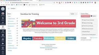Canvas Daily Modules