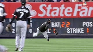 CWS@NYY: Melky robs Ellsbury with a nice diving grab