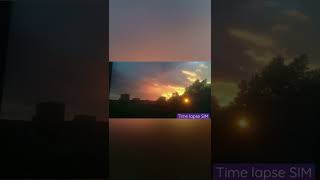 Time lapse| Kesariya X Spirit.  #sunset #kesariya #spirit #shorts