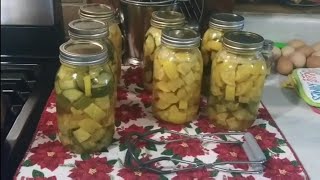 How To Can ZUCCHINI \u0026 Yellow SQUASH