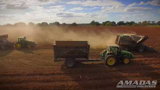 AMADAS Peanut Digger, SP and PT Peanut Combines, Infield Crop Transporter