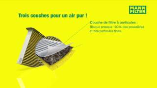 Filtre d'habitacle FreciousPlus MANN-FILTER disponible sur Norauto.fr