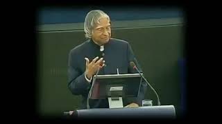 Abdul Kalam speech at European Parliament
