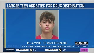 Teen arrested for drug distribution in Lafourche Parish
