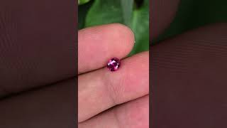 Natural ruby 1.07ct Heated Pinkish Red Origin Est Mozambique