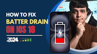 How to Fix iPhone Battery Drain on iOS 18 #HowtoFixiPhoneBatteryDrain #ios18 #batterydrain