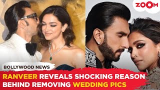 Ranveer Singh’s BOLD comment on why he REMOVED wedding pics with Deepika Padukone