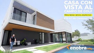 CASA con VISTA al CAMPO de GOLF | Obras Ajenas Monterrey | @Nova_Arquitectura | Parte 2