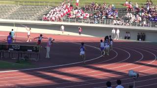 2015　西日本インカレ　男子800m準決勝2組