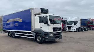 **FOR SALE** 2012/62 MAN TGS 26.320 Sleeper Cab Fridge Truck - Dixon Commercial Exports Ltd