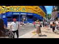 [4K] Buenos Aires Walk - Paseo por el barrio de La Boca / La Bombonera / Caminito - Buenos Aires🇦🇷