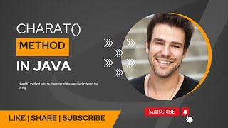 charat Method Java | charat Method in string class | Java Methods | java tutorial for beginners