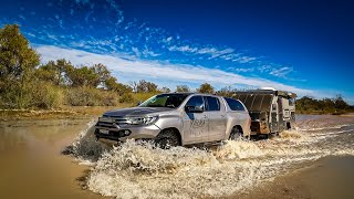 Mutawintji to Bourke by the back roads. Tilpa-Tonga Rd & Toorale Rd, Flat Tyres and flooded roads