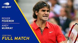 Roger Federer vs Andy Murray Full Match | 2008 US Open Final