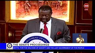 PCS Musalia Mudavadi appears before the Senate for Questions Time