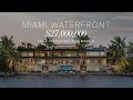 $27,000,000 Rare Miami Waterfront Living on the Venetian Islands