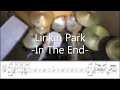 Linkin Park - In The End  - DrummerFrank Drum Cover - With Drum Score