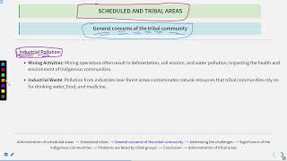 Scheduled and Tribal Areas Part 26 #SATHEE_LAW #swayamprabha #clat