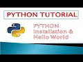Python installation on Windows, Mac, Linux OS and 