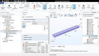 BENDING SIMULATION BY COMSOL