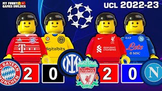 Bayern vs Inter 2-0 | Liverpool vs Napoli 2-0 • Champions League All Goals Hіghlіghts Lego Football