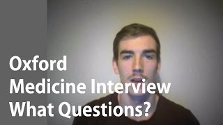 Oxford Medicine Interview