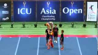 2013 ICU ASIA OPEN chinese taipei SHU (Shin Hsin University)世新大學啦啦隊-雙人-金牌