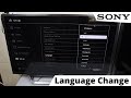 How to Change Language in Sony Bravia Smart TV
