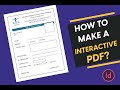 How to Make Interactive PDF in Indesign? | Tamil Tutorial | Indesign Tutorial