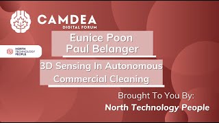 Eunice Poon \u0026 Paul Belanger, 3D Sensing in Autonomous Commercial Cleaning, Robotics