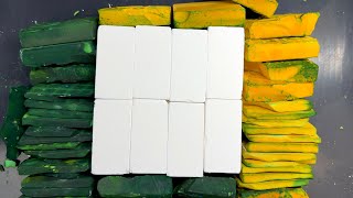 Soft Chalk is BACK! + Green Dyed Thins and Half Blocks | ASMR