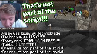Every SCRIPT MISTAKE on dream smp (dream,technoblade,tommyinnit..)