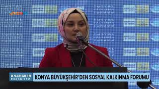 Konya'da Sosyal Kalkınma Forumu gerçekleştirildi