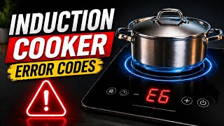 Induction Cooker Error Codes: What E0, E1, E2 Mean and How to Fix
