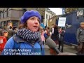 Dr Clare Andrews, GP trainee on junior doctors strike