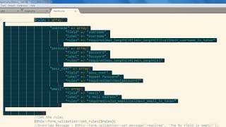 CodeIgniter - Login Tutorial Part 2 - Form Validation