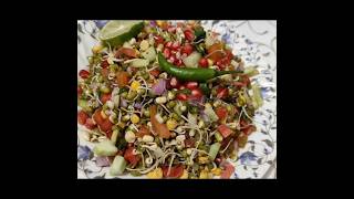 Hi # Protein#Salad# #healthy #easy #chaat #Recipe# Moong Chaat #