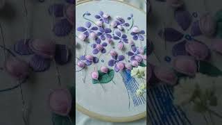 embroidery 長短針？立體繡？就說你不怕哪一個？手工刺繡